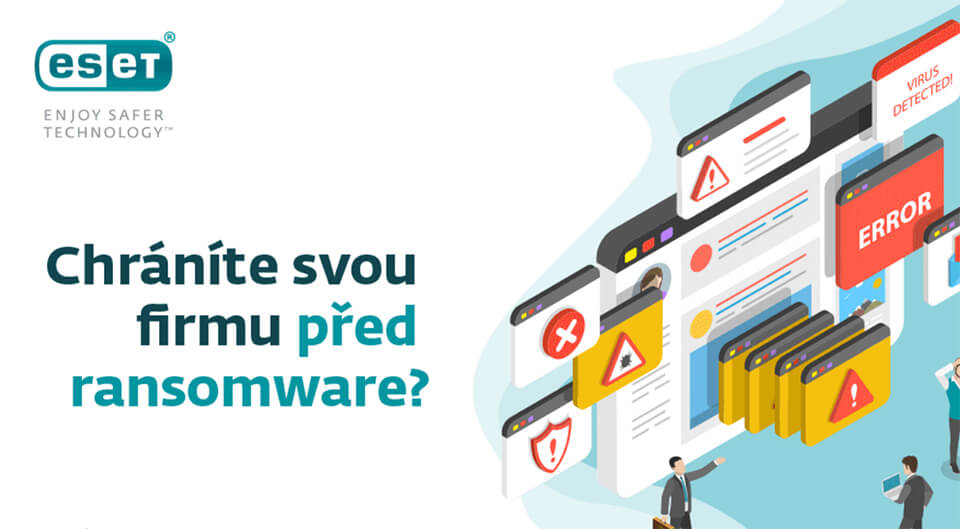 Infografika - Chráníte svou firmu před ransomwarem?