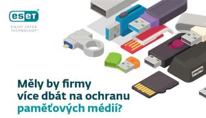 Infografika - Měly by firmy více dbát na ochranu paměťových médií?