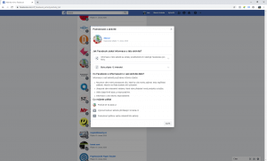 Jak zkontrolovat aktivity mimo Facebook.