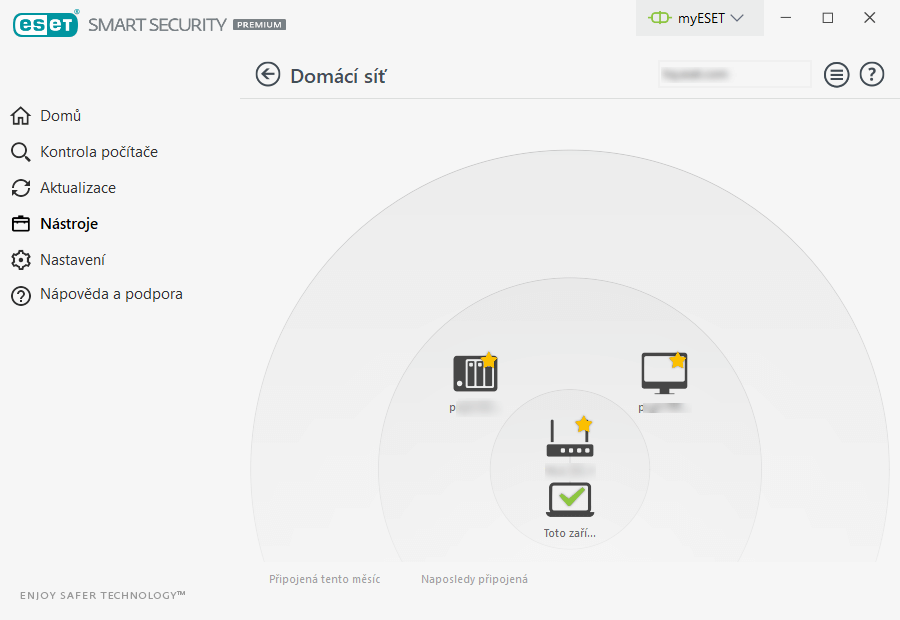 Modul Ochrana domácí sítě