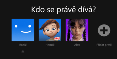 dětský účet na netflixu manuál