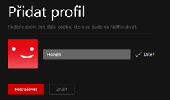 jak nastavit netflix pro děti