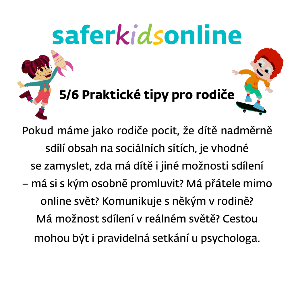 6 tipů, jak se vyhnout nadměrnému sdílení