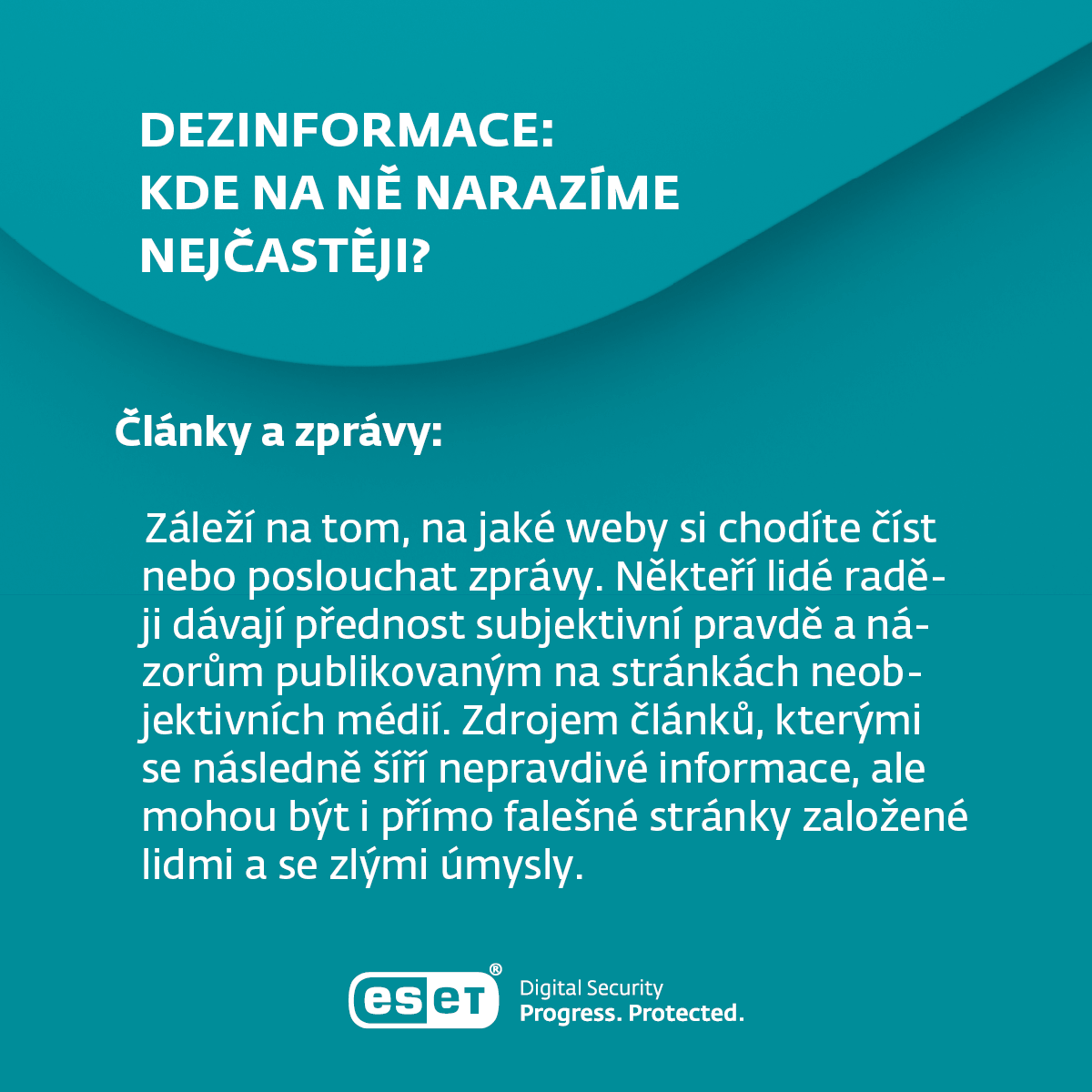 Dezinformace se šíří na sociálních sítích.